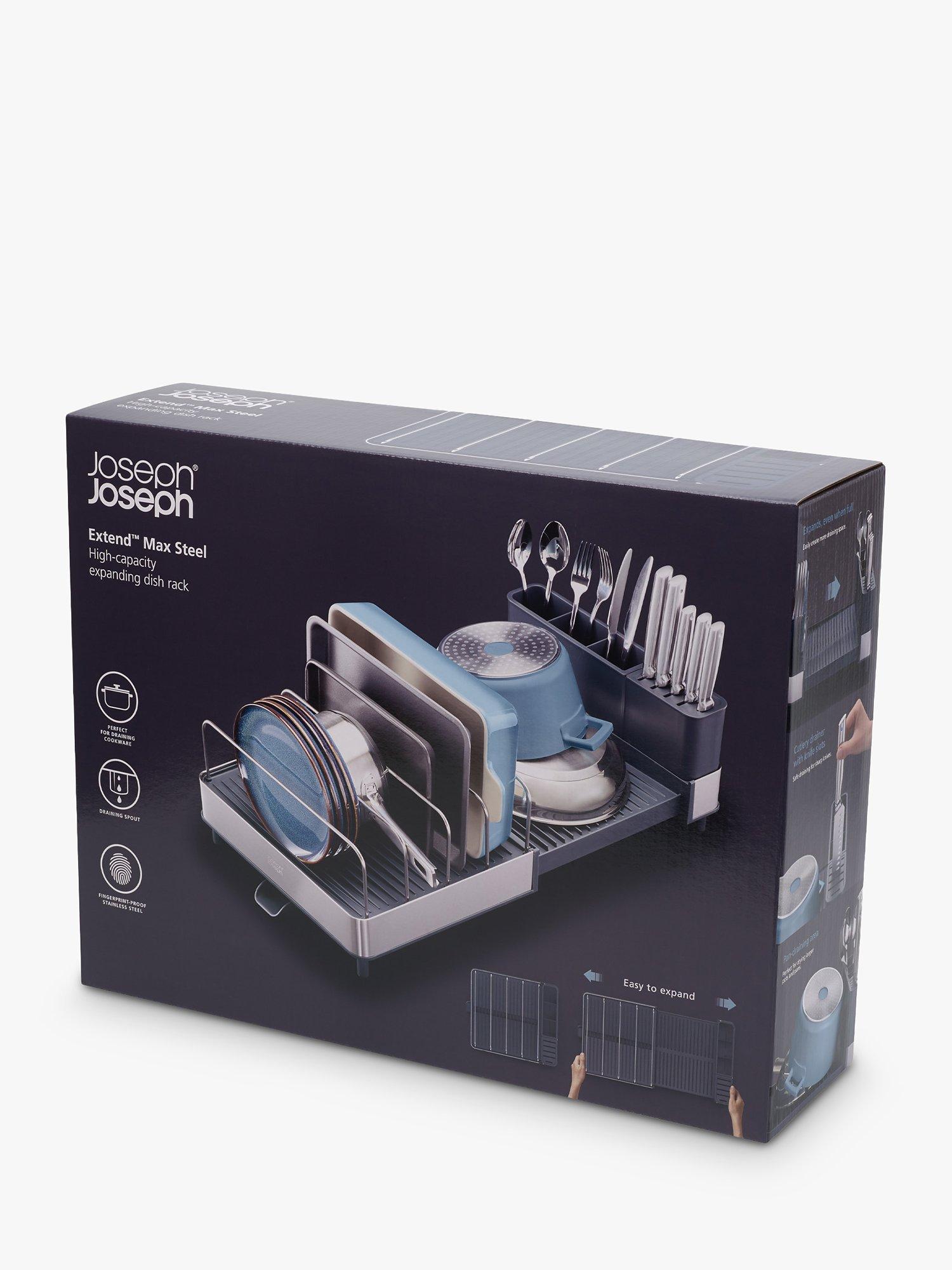 Joseph Joseph Extend Max Steel Dish Rack, UK version