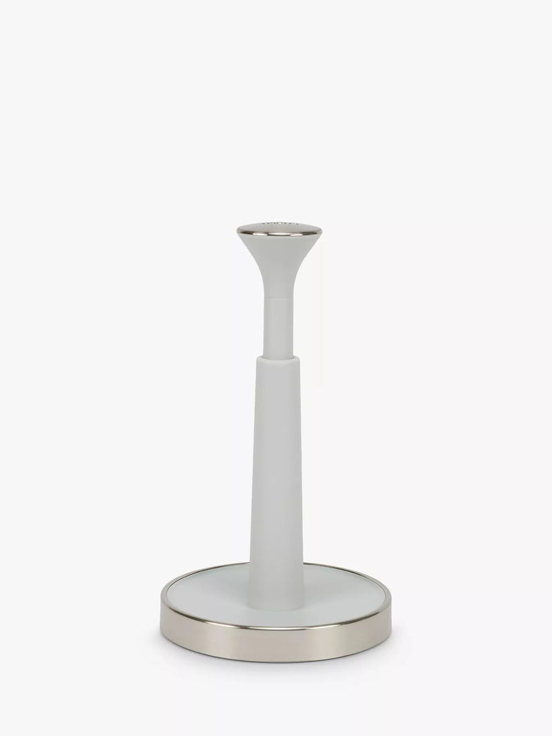 Push and Tear Kitchen Roll Holder, Grey
