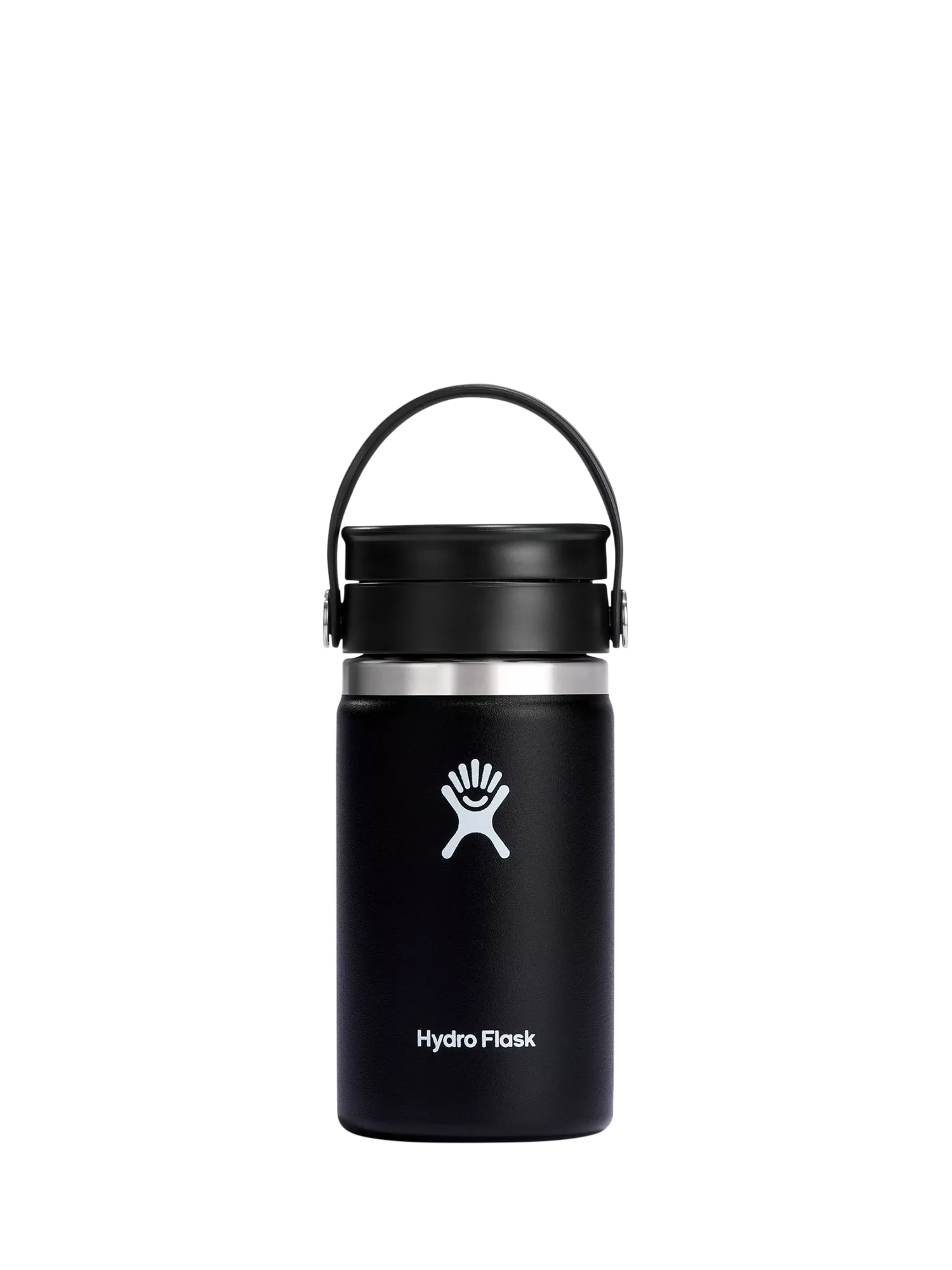 Hydro Flask Doppelwandig Vakuumisolierter Reisebecher aus Edelstahl mit weiter Öffnung, 355ml