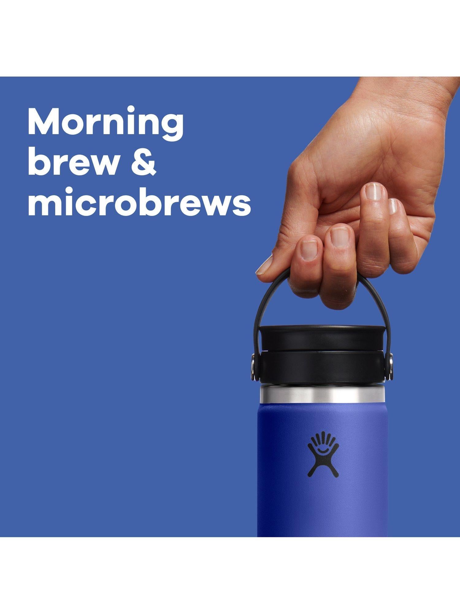Hydro Flask travel mug wide mouth 355ml, UK version