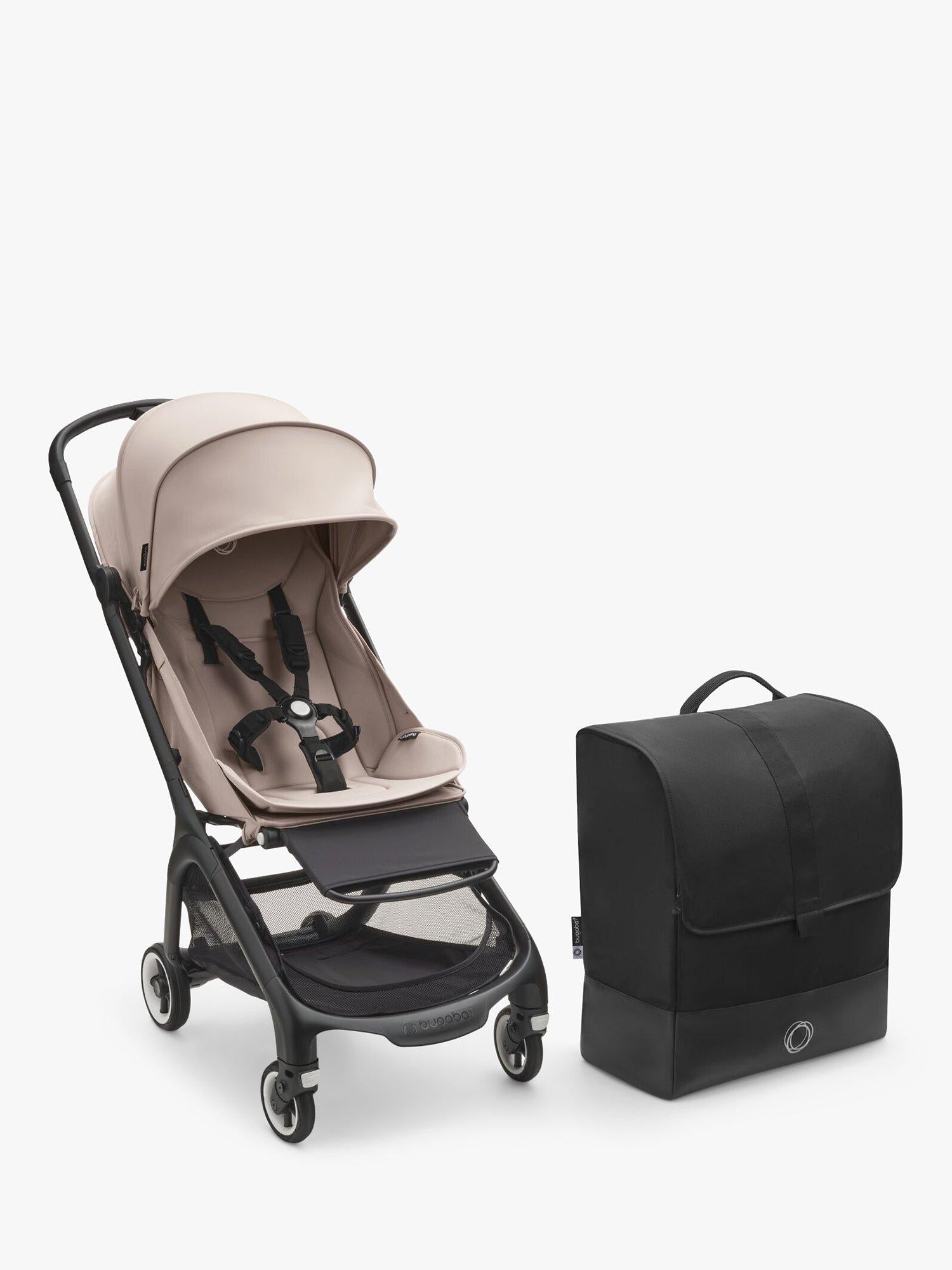 Bugaboo black transport bag for stroller - British product