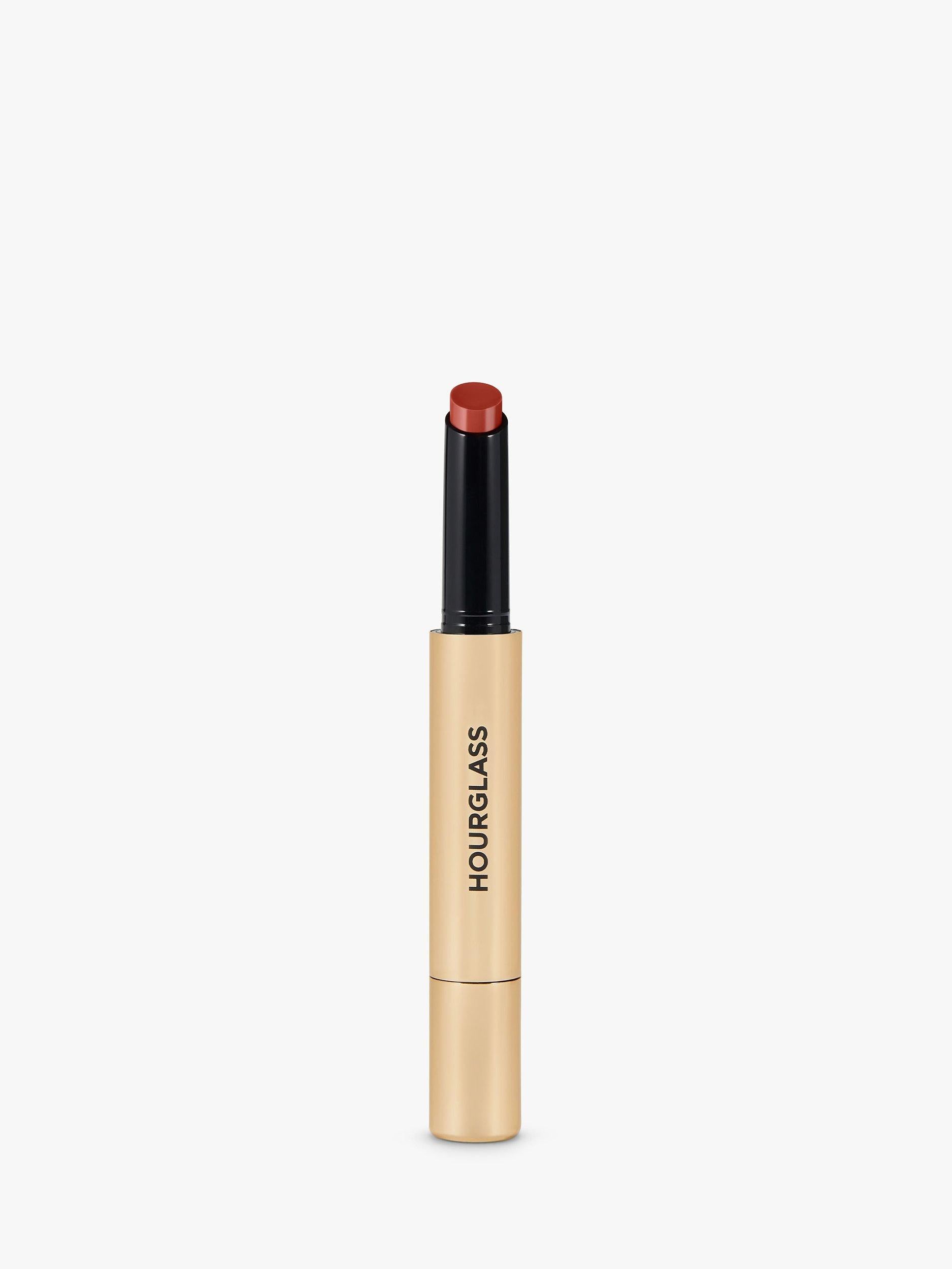 Hourglass volumising glossy lip balm in red, UK version