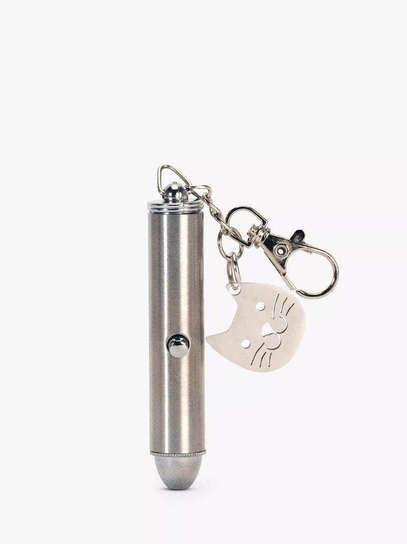 Kikkerland stainless steel cat laser pointer, UK version