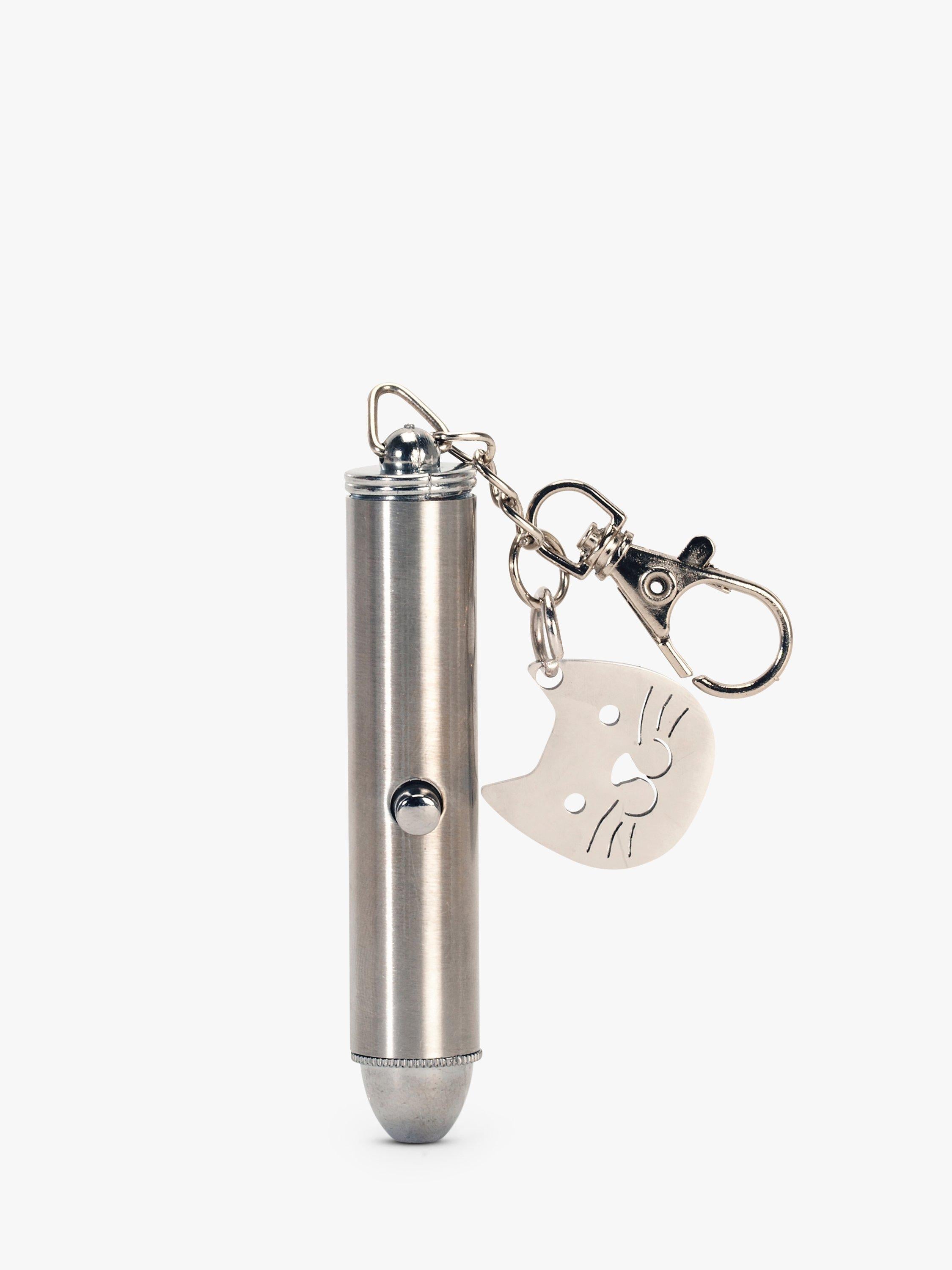 Kikkerland stainless steel cat laser pointer, UK version