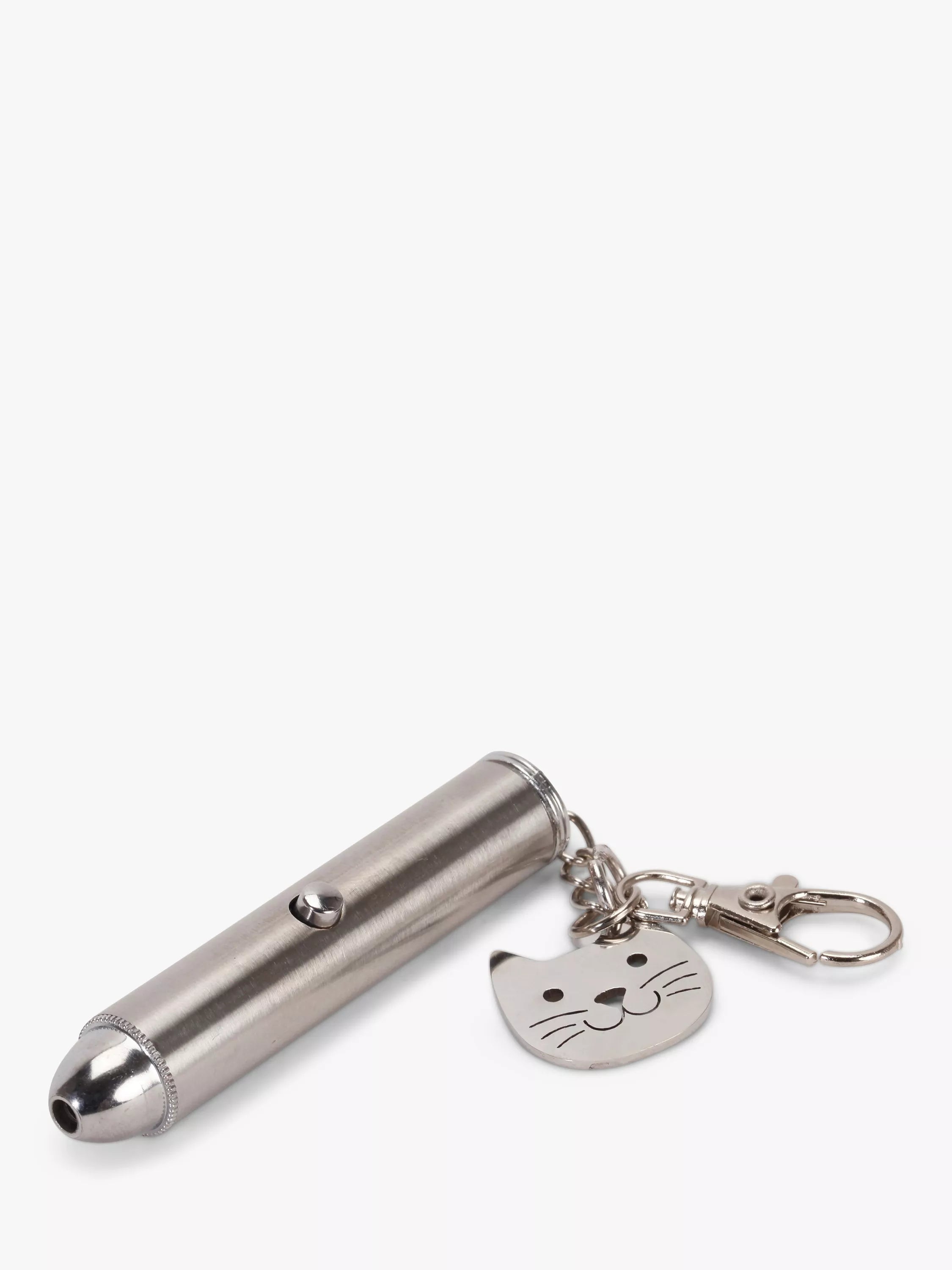 Kikkerland stainless steel cat laser pointer, UK version
