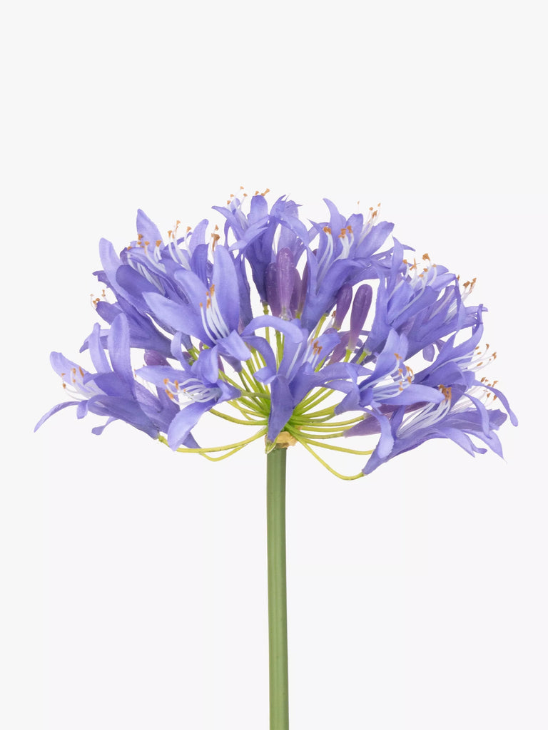 Floralsilk Artificial Large Agapanthus, Purple