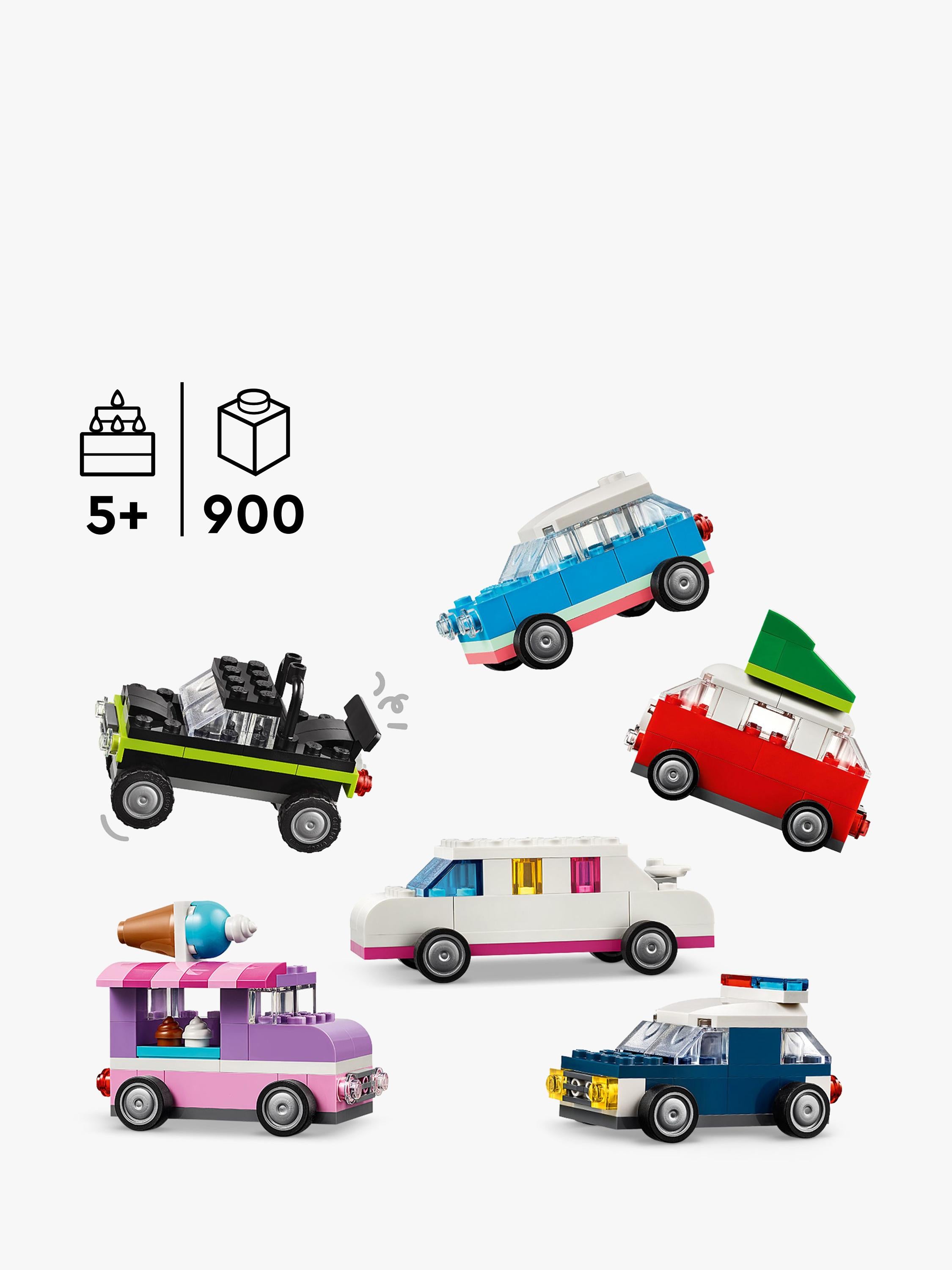 LEGO Classic Creative Vehicles building block set, UK version