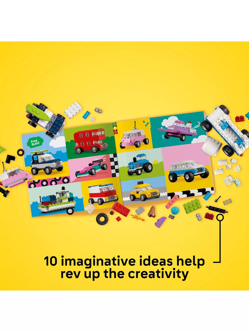 LEGO Classic Creative Vehicles building block set, UK version