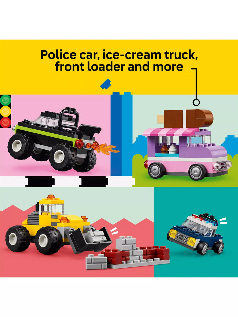 LEGO Classic Creative Vehicles building block set, UK version