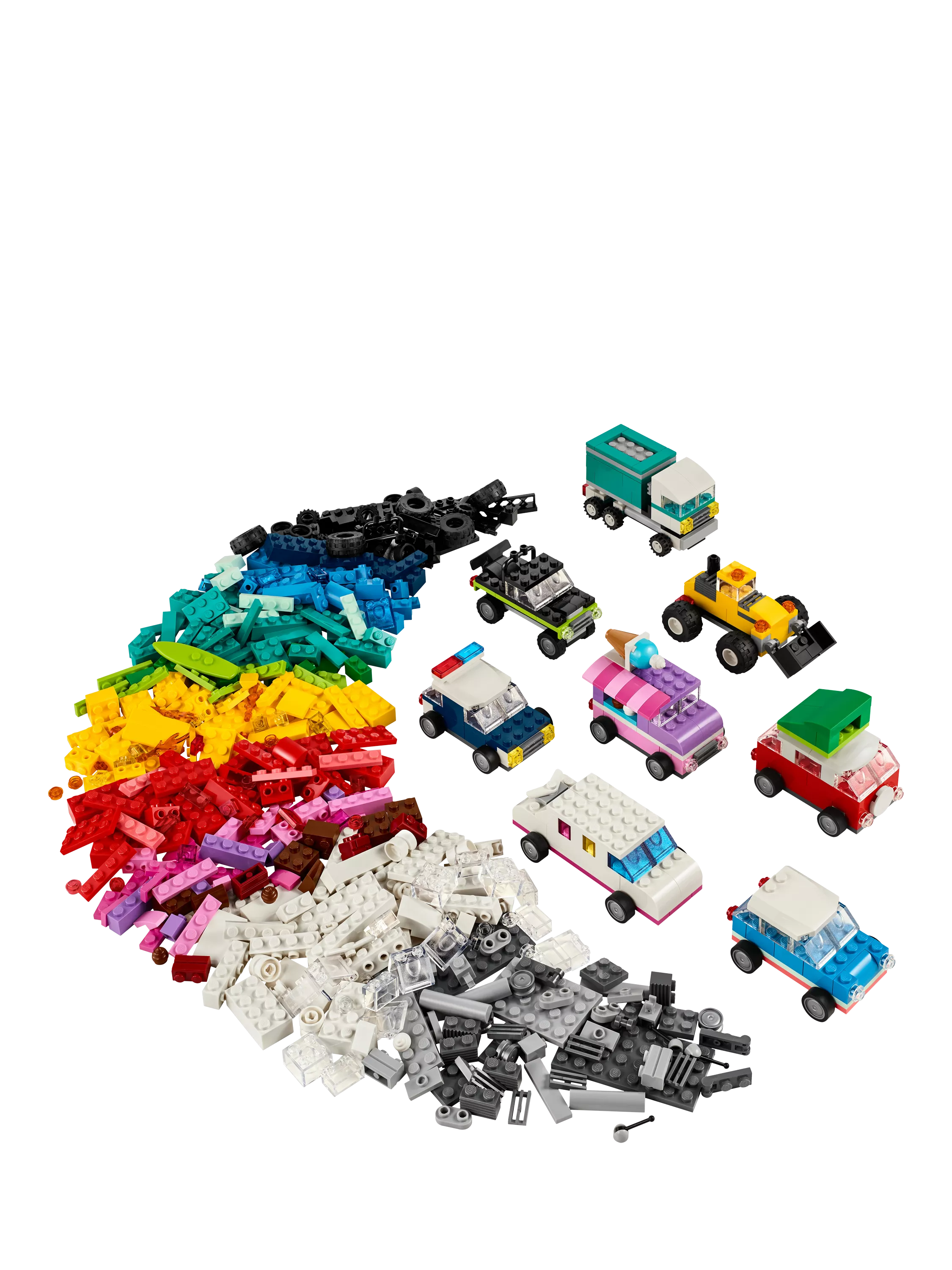 LEGO Classic Creative Vehicles building block set, UK version