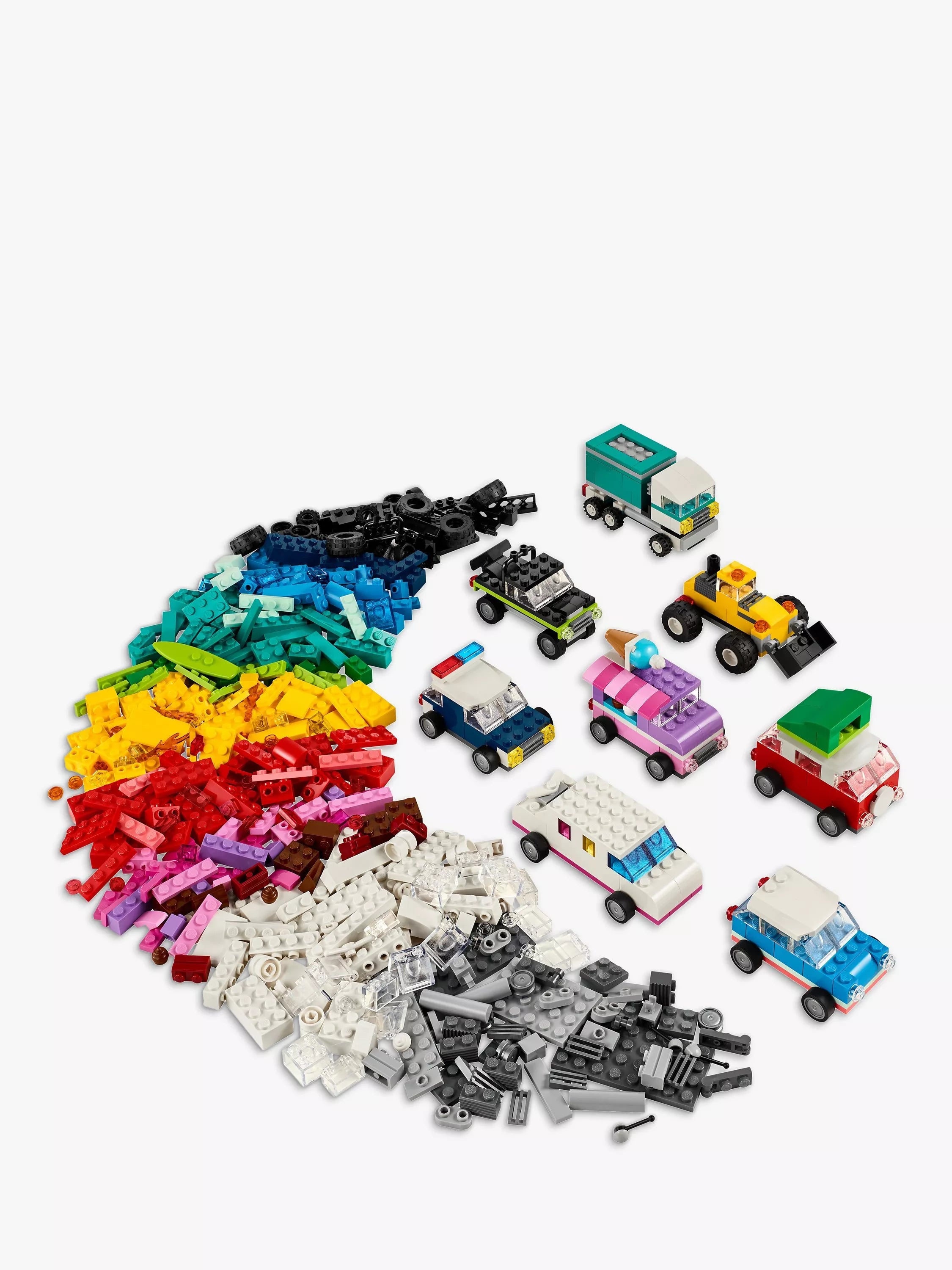 LEGO Classic Creative Vehicles building block set, UK version