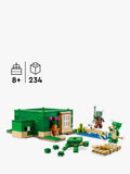 LEGO Minecraft Turtle Beach House 234 Pieces , imported from the UK