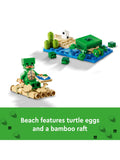 LEGO Minecraft Turtle Beach House 234 Pieces , imported from the UK