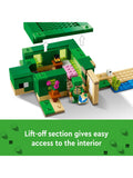 LEGO Minecraft Turtle Beach House 234 Pieces , imported from the UK