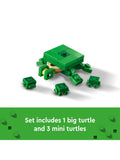 LEGO Minecraft Turtle Beach House 234 Pieces , imported from the UK