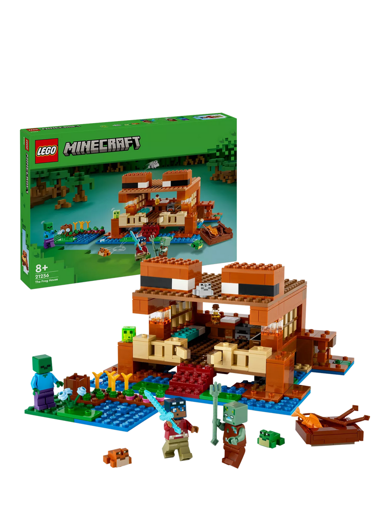 LEGO Minecraft Frog House building set 400 pieces, UK version