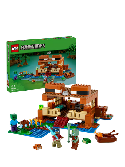 LEGO Minecraft 21256 Das Froschhaus Bauset 400 Teile