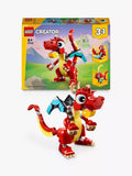 LEGO Creator Red Dragon building set 149 pieces, imported from the UK