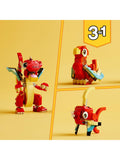 LEGO Creator Red Dragon building set 149 pieces, imported from the UK