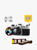 LEGO Creator 3in1 Retro Camera toy 261 pieces - British product