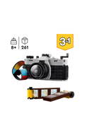 LEGO Creator 3in1 Retro Camera toy 261 pieces - British product