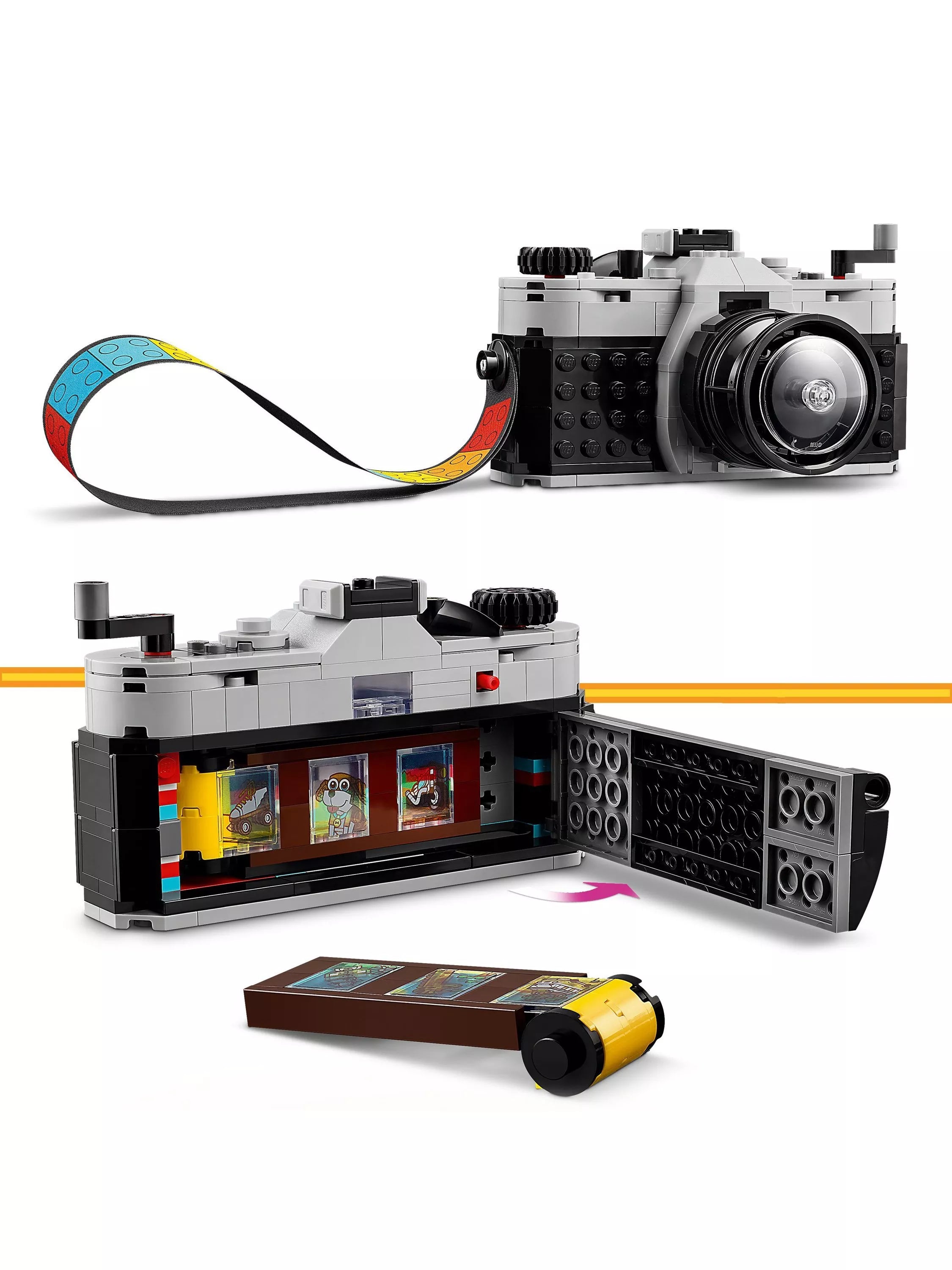 LEGO Creator 3in1 Retro Camera toy 261 pieces - British product