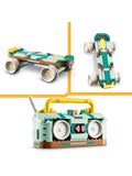 LEGO Creator 3in1 Retro Roller Skate and Toy Skateboard Building Set 342 Pieces, UK version