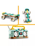 LEGO Creator 3in1 Retro Roller Skate and Toy Skateboard Building Set 342 Pieces, UK version