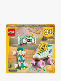 LEGO Creator 3in1 Retro Roller Skate and Toy Skateboard Building Set 342 Pieces, UK version