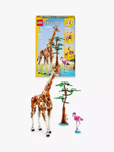 John Lewis Lego Creator 3in1 Wild Safari Animals Building Set 780 pieces- Buy online at McGrocer