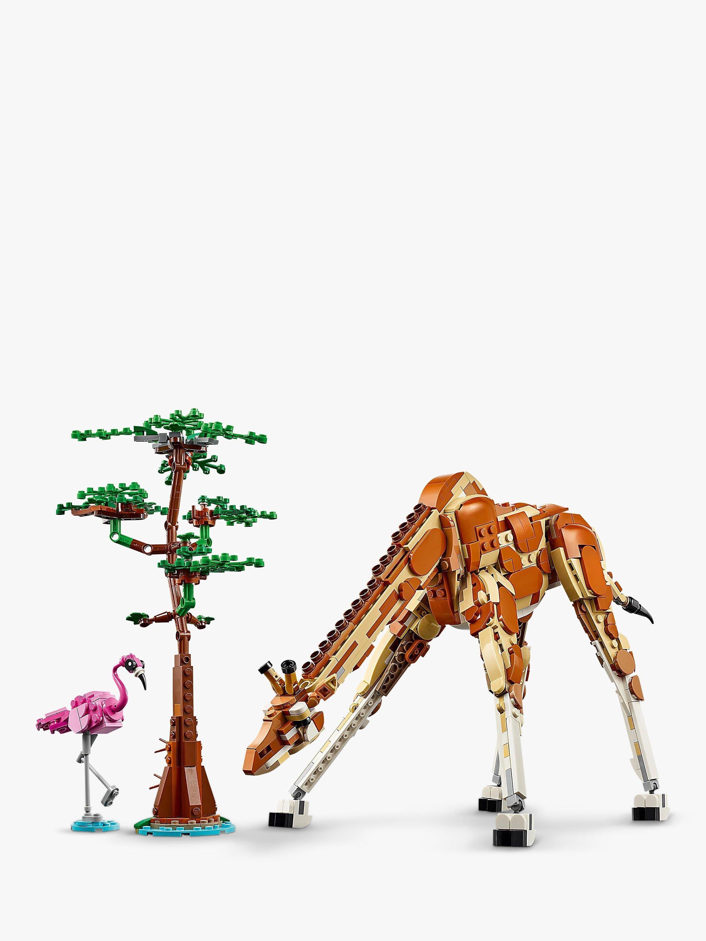 Lego Creator 3in1 Wild Safari Animals building set with 780 pieces, UK version