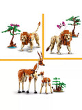 Lego Creator 3in1 Wild Safari Animals building set with 780 pieces, UK version