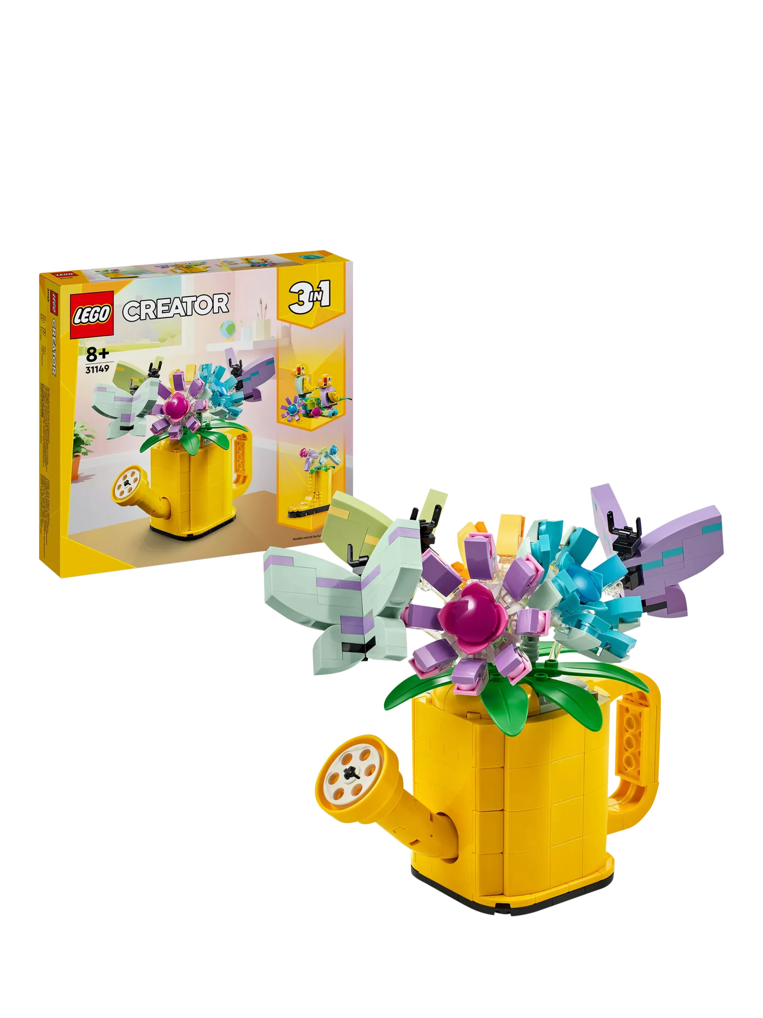 LEGO Creator 3in1 Flowers watering can building set, UK version