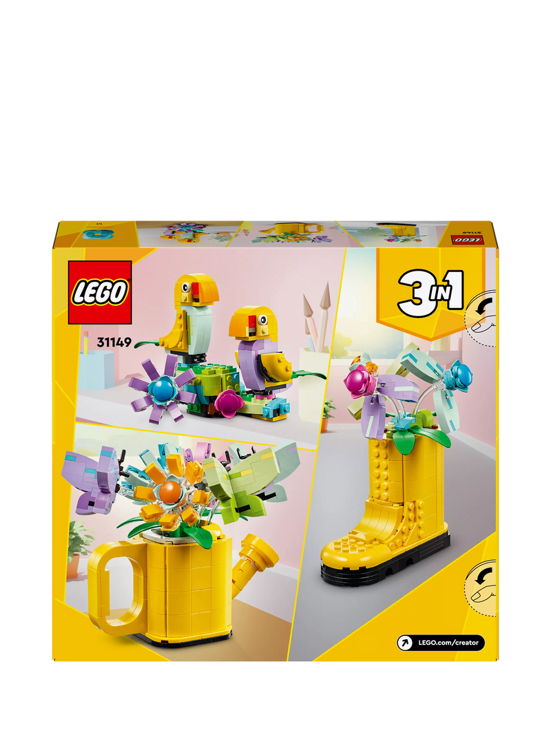 LEGO Creator 3in1 Flowers watering can building set, UK version