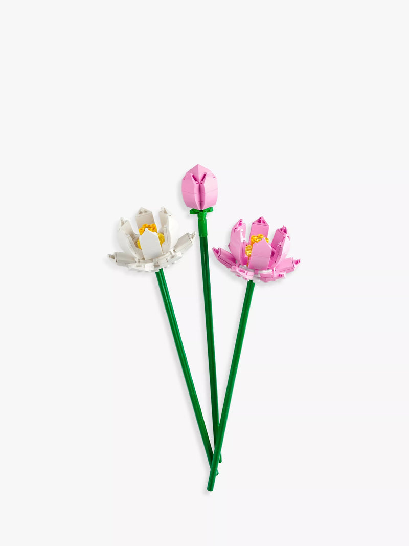 LEGO building set lotus flowers bouquet 220 pieces - British product