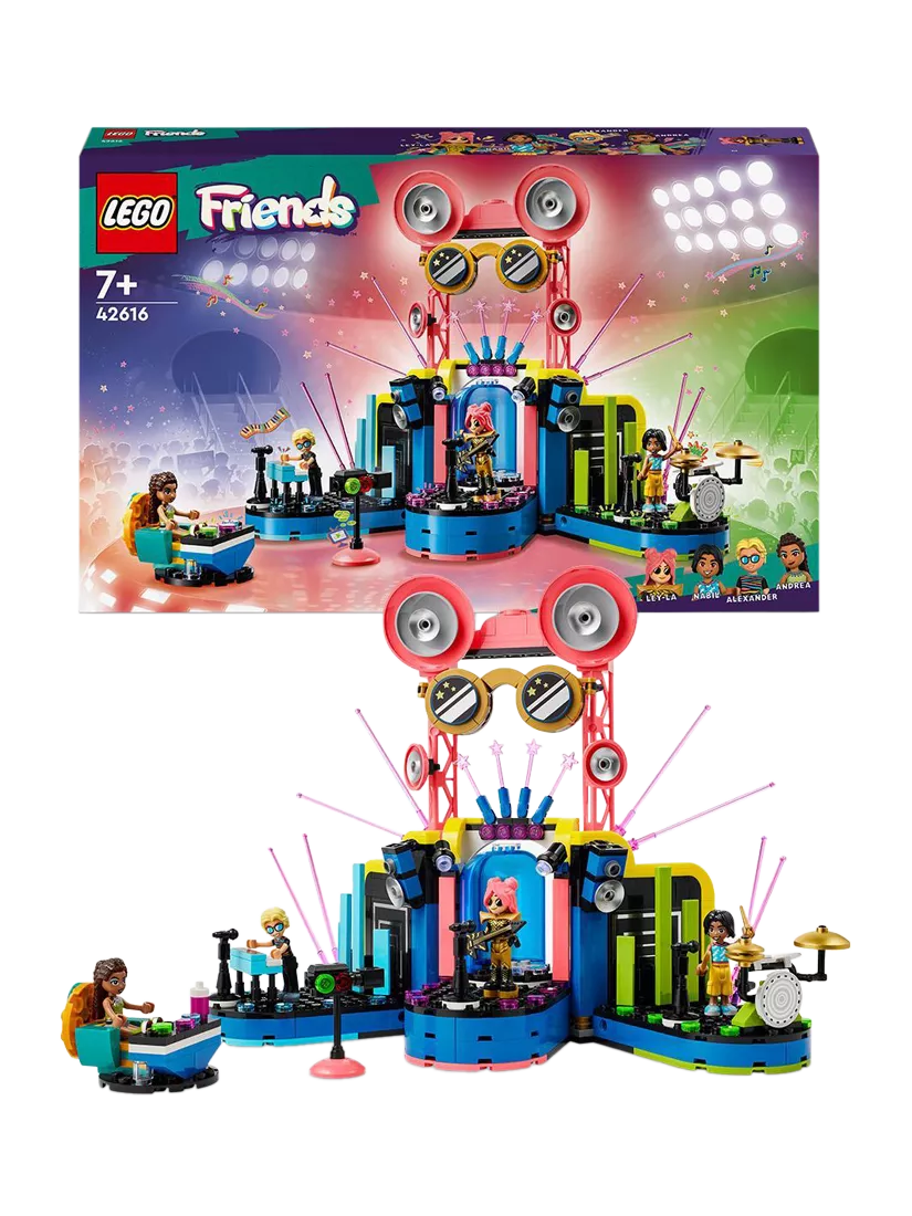 LEGO Friends Music Talent Show 42616 building set, imported from the UK