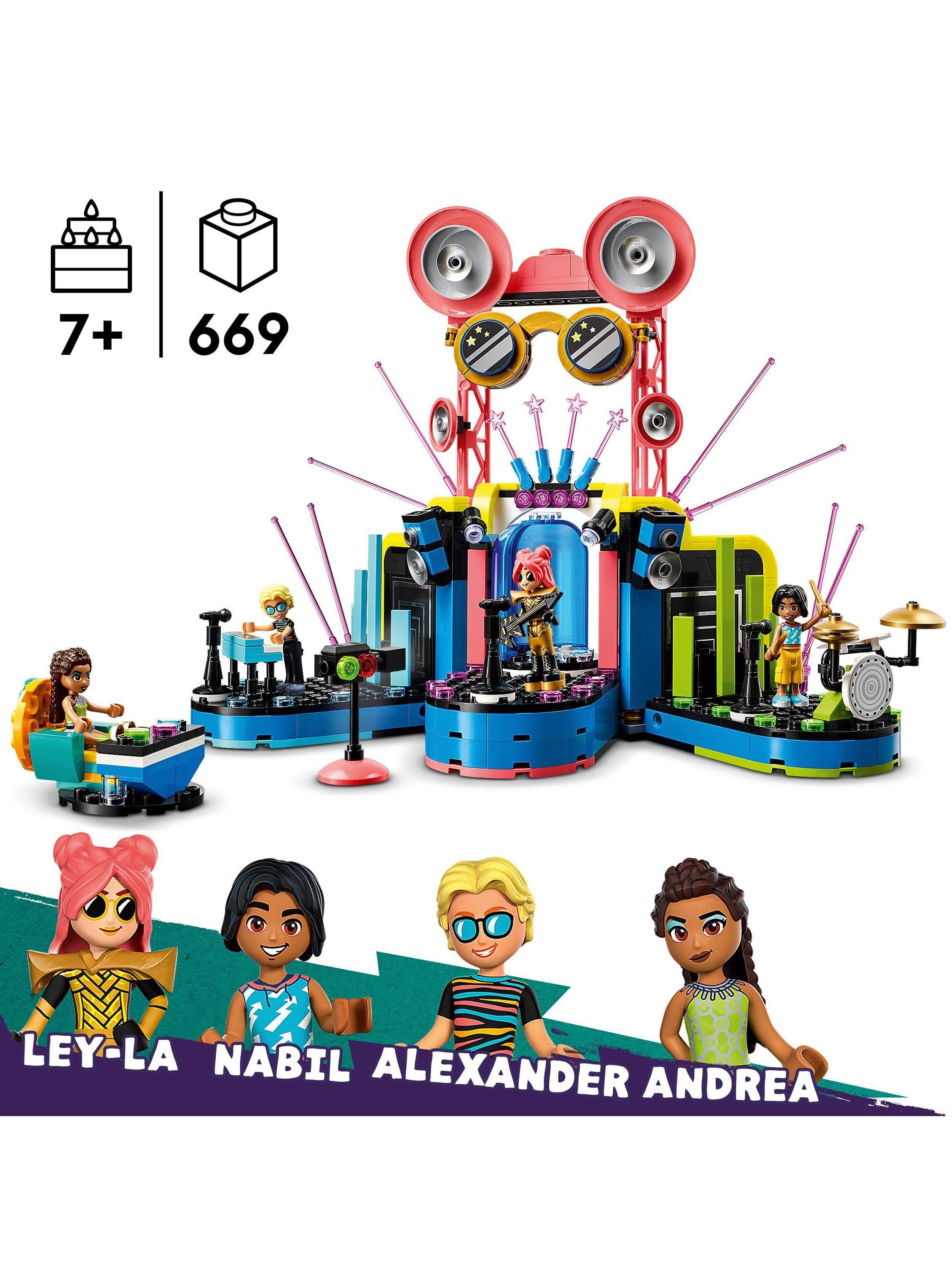 Set de construction LEGO Friends Spectacle de talents musicaux 42616, importé du Royaume-Uni