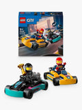 Go-Karts and Race Drivers Toy Set with 99 Pieces, UK version