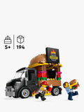LEGO City Burger Van Food Truck Toy Set, UK version