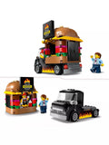 LEGO City Burger Van Food Truck Toy Set, UK version