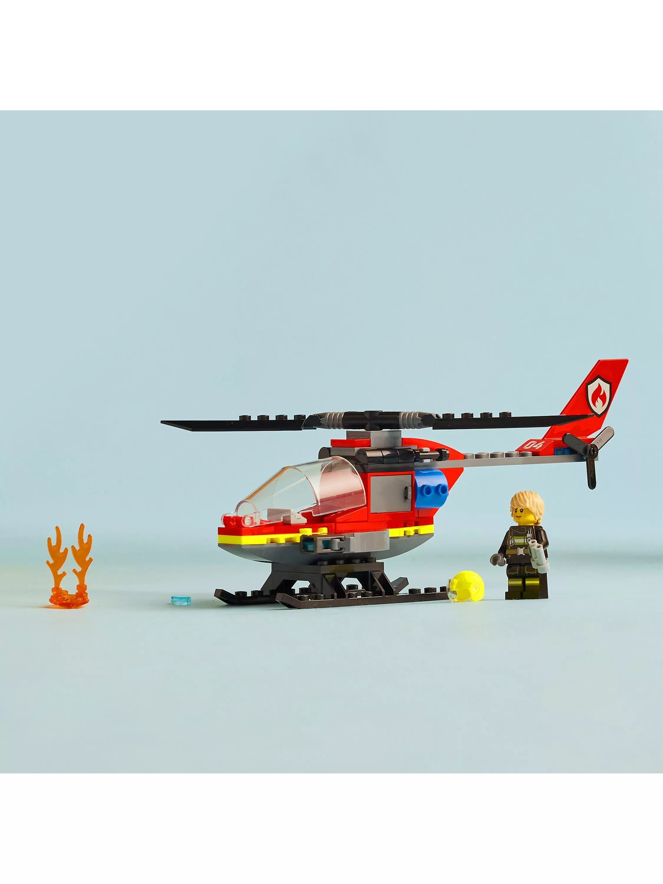 LEGO Fire Rescue Helicopter set 85 pieces, UK version