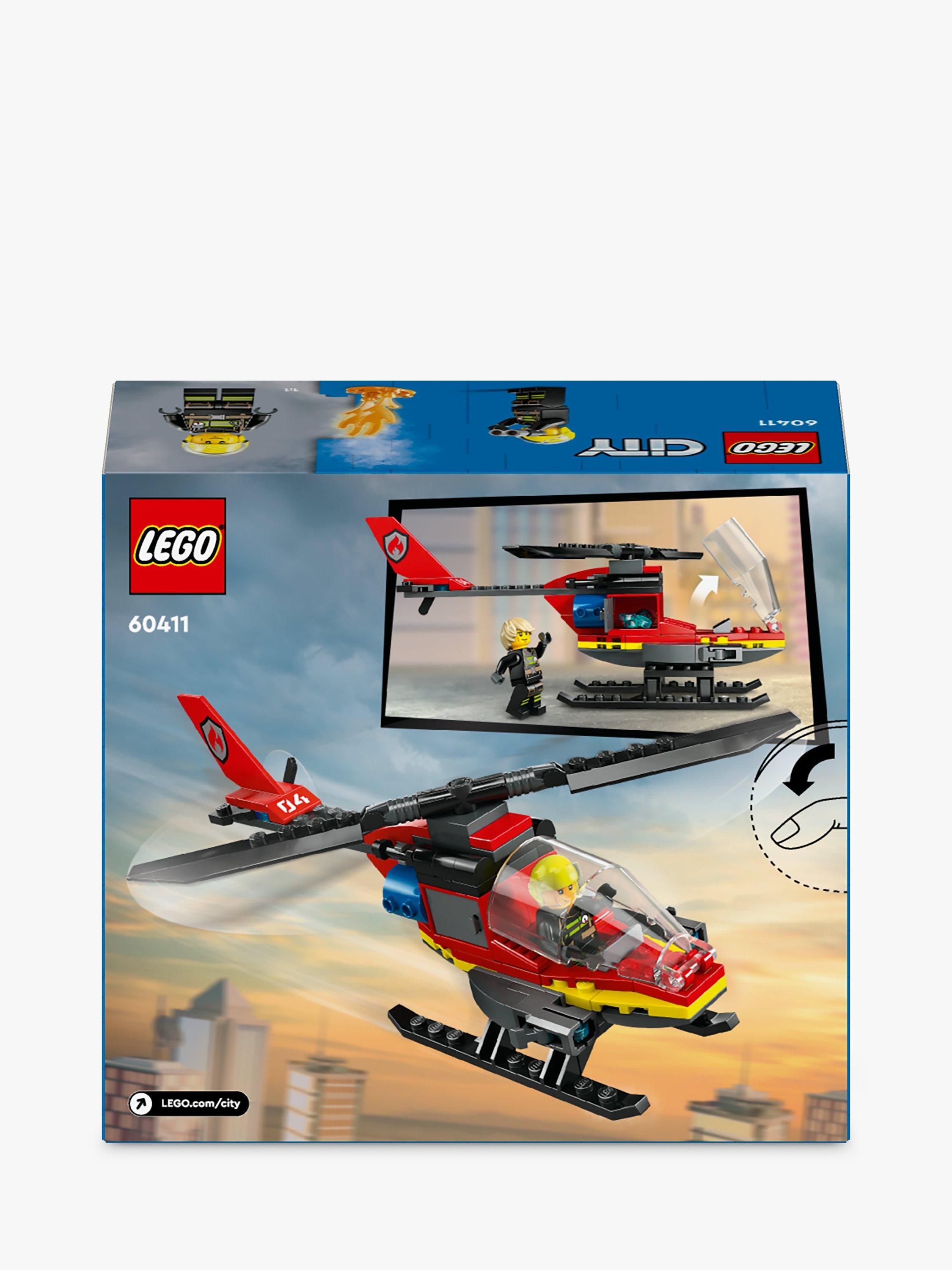 LEGO Fire Rescue Helicopter set 85 pieces, UK version