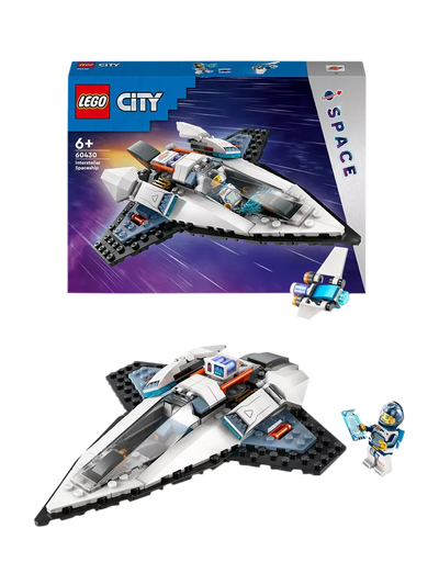 John Lewis LEGO City Interstellar Spaceship Outer Space Toy Set 60430- Buy online at McGrocer