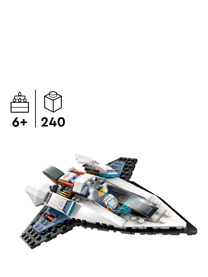 LEGO City Interstellar Spaceship 240 pieces building set, UK version