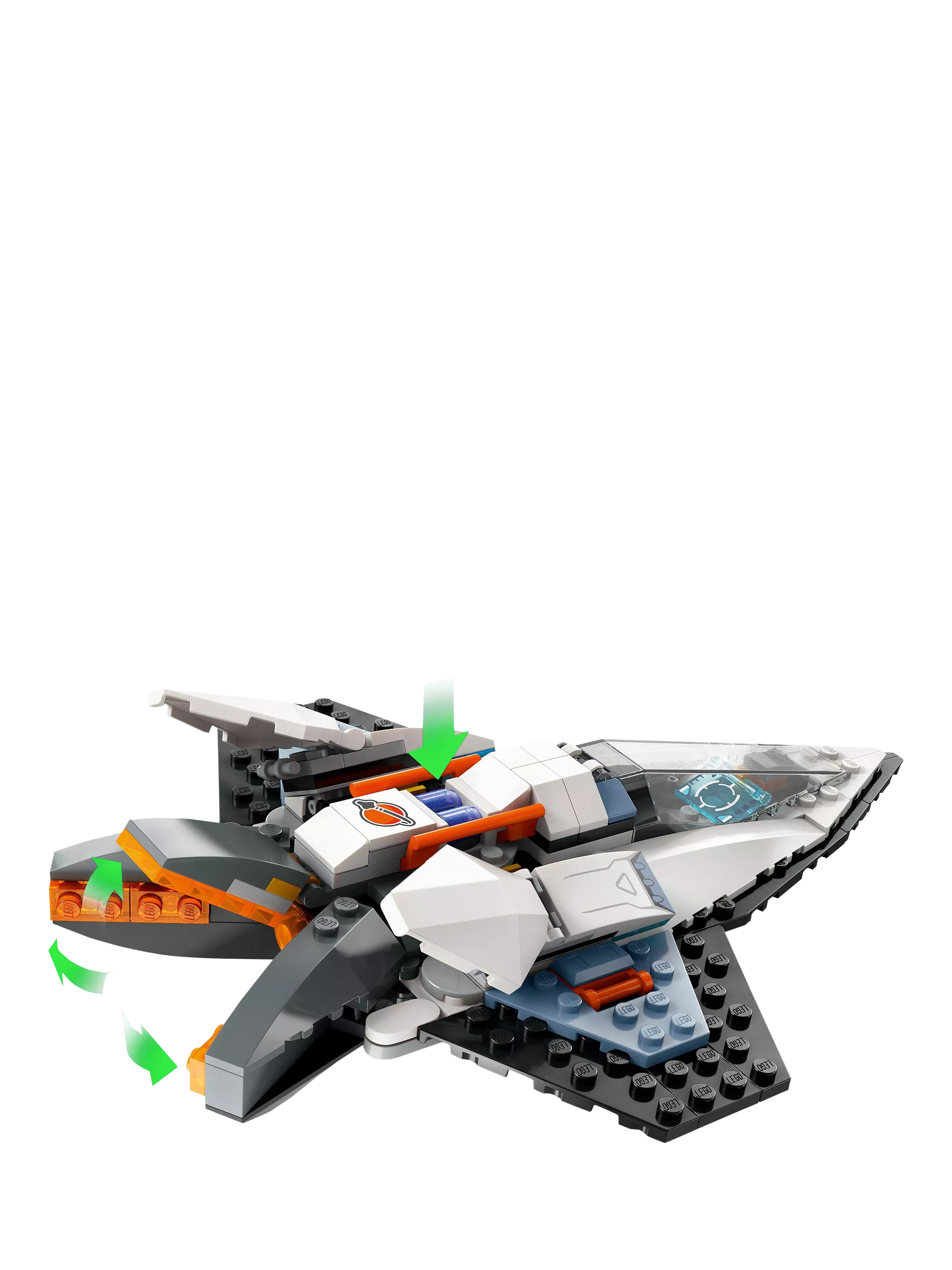 LEGO City Interstellar Spaceship 240 pieces building set, UK version