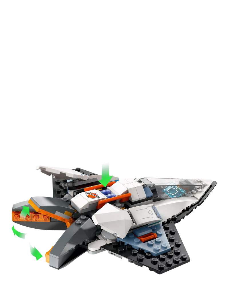 LEGO City Interstellar Spaceship 240 pieces building set, UK version
