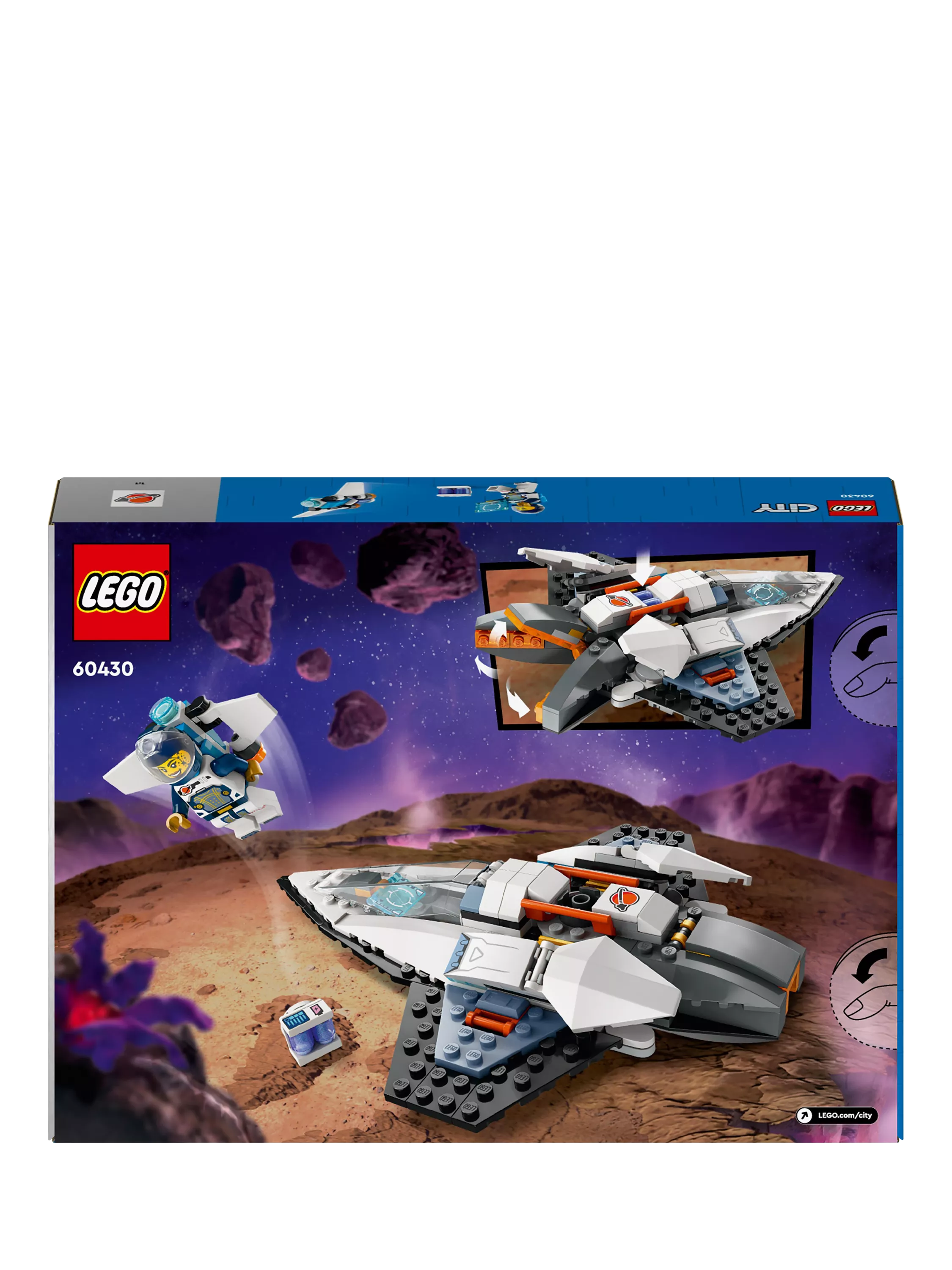 LEGO City Interstellar Spaceship 240 pieces building set, UK version