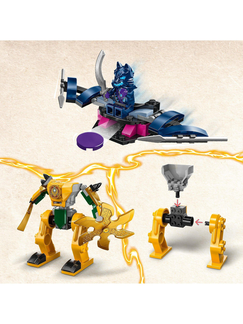 LEGO NINJAGO Arin's Battle Mech Toy Set 71804, UK version