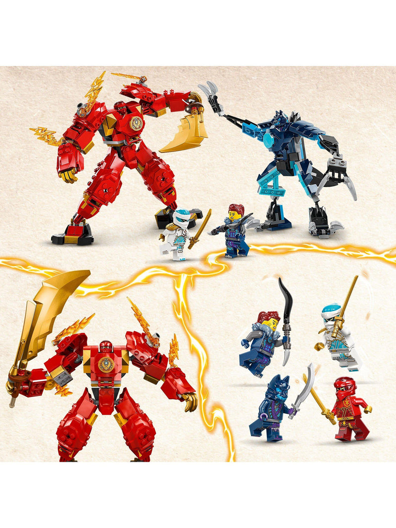 LEGO Ninjago Kai's Elemental Fire Mech 322 pieces - British product
