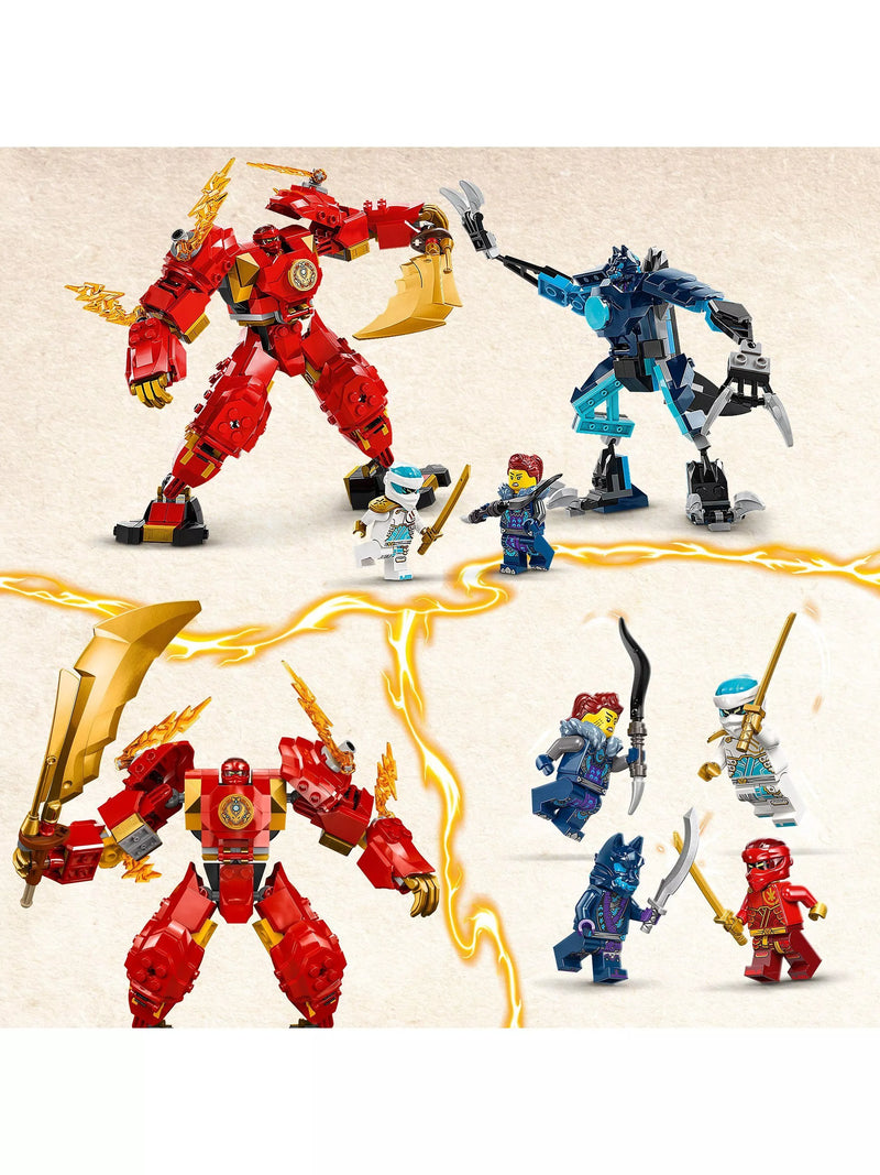 LEGO Ninjago Kai's Elemental Fire Mech 322 pieces - British product